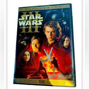 Star Wars revenge of the SITH dvd